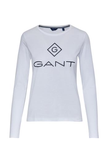 TRIČKO GANT GANT LOCK UP LS T-SHIRT bílá S