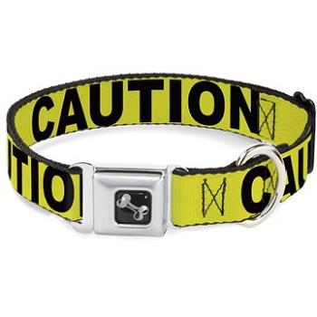 Buckle Down obojek pro psy Caution S (700146743648)