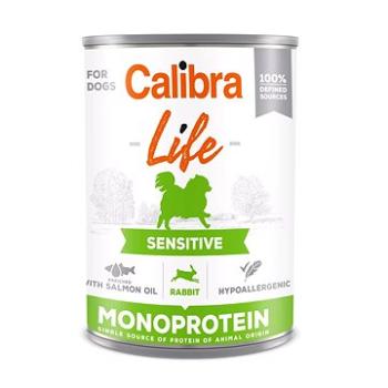 Calibra Dog Life konzerva sensitive rabbit 400 g (8594062080206)