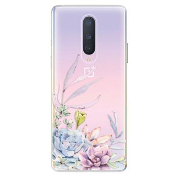 Odolné silikonové pouzdro iSaprio - Succulent 01 - OnePlus 8