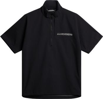 J.Lindeberg Bridge Rain Shirt Black M Nepromokavá bunda