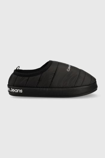 Pantofle Calvin Klein Jeans Home Slipper černá barva