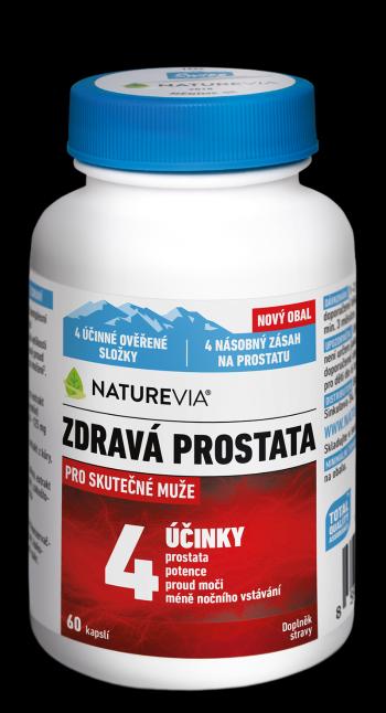 NatureVia Zdravá prostata 60 kapslí