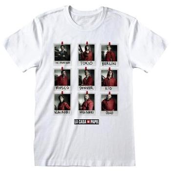 La Casa De Papel - Polaroid - tričko (GMERCHd282nad)