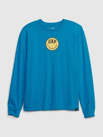 GAP Gap & Smiley® Triko dětské Modrá