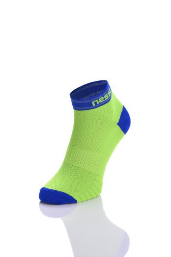 Nessi Sportswear Prodyšné běžecké ponožky Road R RSO-4 Green Velikost: 42-44