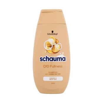 Schwarzkopf Schauma Q10 Fullness Shampoo 250 ml šampon pro ženy na jemné vlasy; na oslabené vlasy