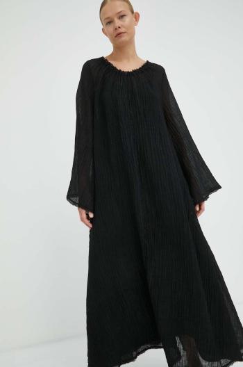 Šaty By Malene Birger černá barva, maxi, oversize