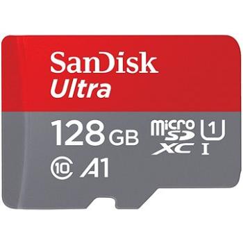 SanDisk MicroSDX Ultra 128GB + SD adaptér (SDSQUAB-128G-GN6MA)