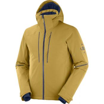 Salomon EDGE JACKET M Pánská lyžařská bunda, žlutá, velikost S