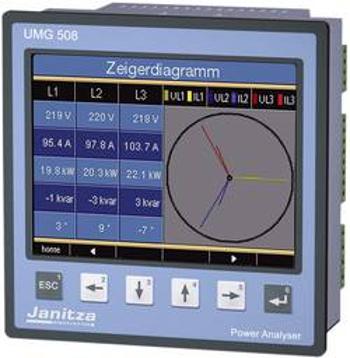 Multifunkční síťový analyzátor UMG 508 s ethernetem a BACnet Janitza UMG 508 5221001