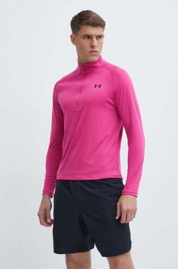 Tréninková mikina Under Armour Tech 2.0 růžová barva