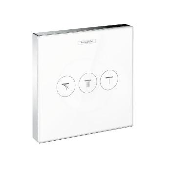 HANSGROHE Shower Select Ventil pod omítku pro 3 spotřebiče, bílá/chrom 15736400