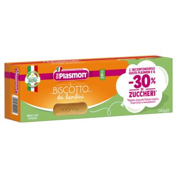 PLASMON Sušenky -30 % cukru 240g, 6m+