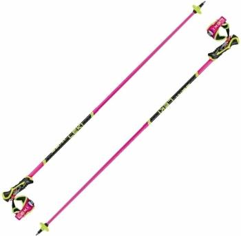 Leki Venom SL 3D Neonpink/Black/Neonyellow 130 cm Lyžařské hole