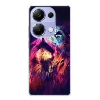 Odolné silikonové pouzdro iSaprio - Lion in Colors - Xiaomi Redmi Note 13 Pro