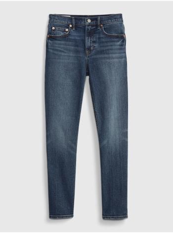 Modré dámské džíny vintage slim cyrus