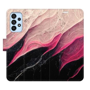 Flipové pouzdro iSaprio - BlackPink Marble - Samsung Galaxy A53 5G