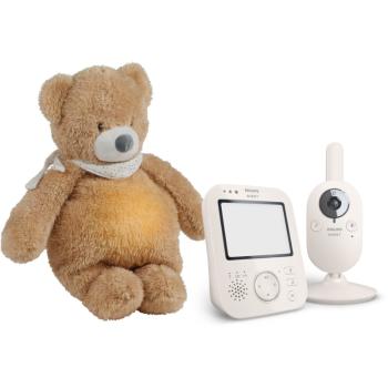 Philips Avent Baby Monitor SCD891/26+NATTOU Sleepy Bear Pale Brown dárková sada 0 m+ (pro miminka)