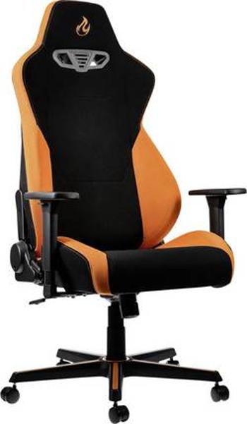 Herní židle Nitro Concepts S300 Horizon Orange, NC-S300-BO, černá, oranžová