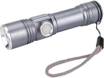 Svítilna 280lm, zoom, USB nabíjení, XPE LED EXTOL LIGHT