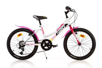 Dino Bikes 420D bílá/růžová