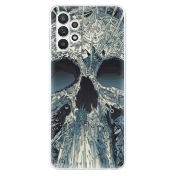 Odolné silikonové pouzdro iSaprio - Abstract Skull - Samsung Galaxy A32 5G