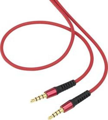 Jack audio kabel SpeaKa Professional SP-7870592, 0.50 m, červená