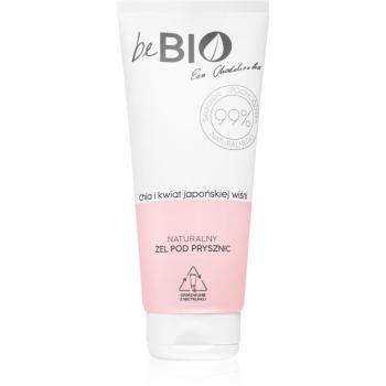 beBIO Chia Seeds & Japanese Cherry Blossom hydratační sprchový gel 200 ml