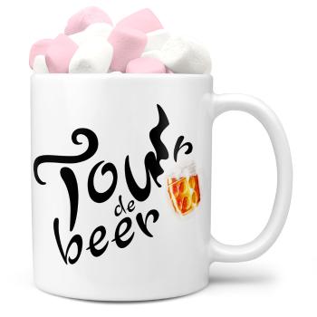 Hrnek Tour de beer (Náplň hrníčku: Marshmallow)