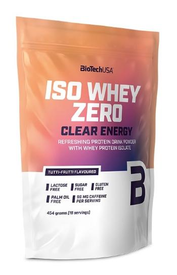 Iso Whey Zero Clear Energy - Biotech USA 454 g Tutti Frutti