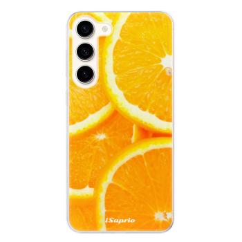 Odolné silikonové pouzdro iSaprio - Orange 10 - Samsung Galaxy S23+ 5G