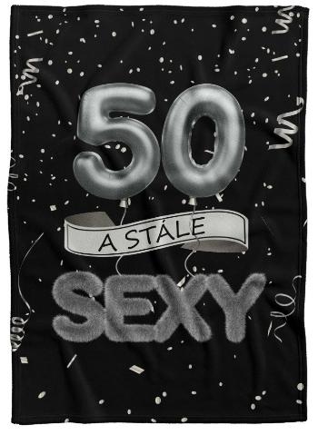 Deka Stále sexy – Černá (věk: 50, Podšití beránkem: NE)