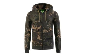 Korda Rybářská Mikina Zip Hoodie Dark Kamo - L