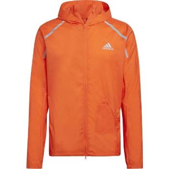 adidas MARATHON JKT Pánská běžecká bunda, oranžová, velikost XXL