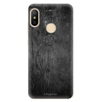 Odolné silikonové pouzdro iSaprio - Black Wood 13 - Xiaomi Mi A2 Lite