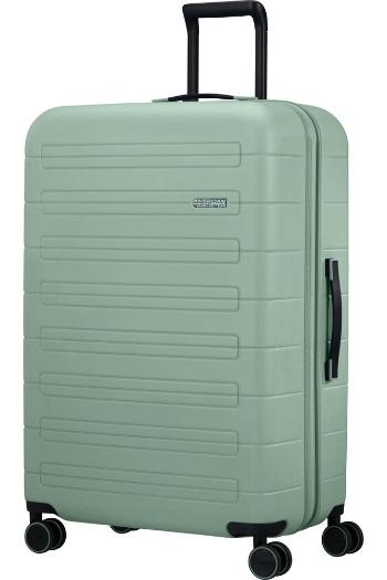 American Tourister Skořepinový cestovní kufr Novastream L EXP 103/121 l - světle zelená