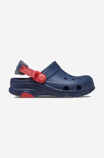 Dětské pantofle Crocs Classic All Terain tmavomodrá barva