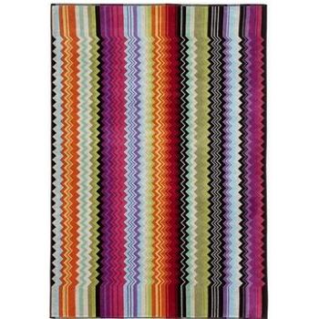 MISSONI HOME GIACOMO osuška 100 x 150 cm oranžová multicolor (8031374792408)