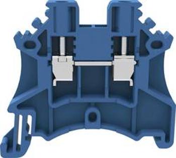 Průchodková svorka šroubové svorky Degson DC2.5-01P-12-00A(H), modrá, 1 ks