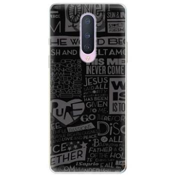 iSaprio Text 01 pro OnePlus 8 (text01-TPU3-OnePlus8)