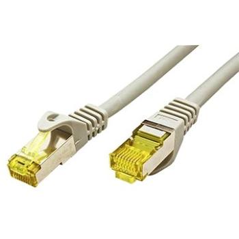 OEM S/FTP patchkabel Cat 7, s konektory RJ45, LSOH, 0.25m, šedý (21.92.2559)