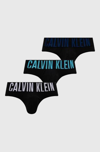 Spodní prádlo Calvin Klein Underwear 3-pack pánské, černá barva, 000NB3607A