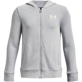 Under Armour RIVAL TERRY Juniorská mikina, šedá, velikost