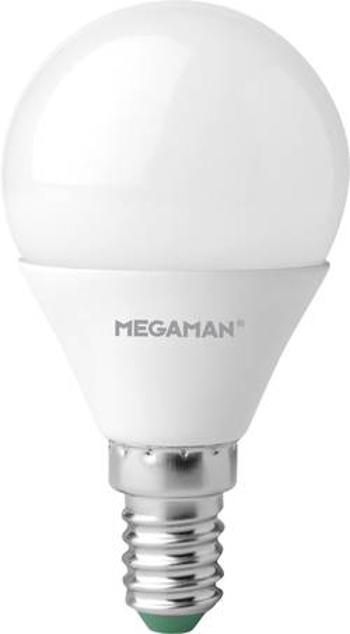 LED žárovka Megaman MM21124 230 V, E14, 5 W = 40 W, teplá bílá, A+ (A++ - E), kapkovitý tvar, stmívatelná, 1 ks