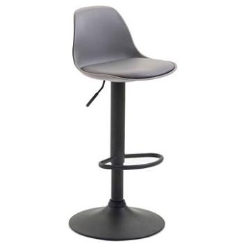 BHM Germany Barová židle Adel, šedá / černá (C1004240)