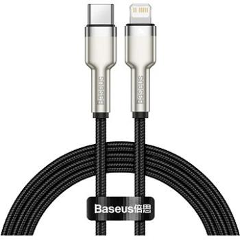 Baseus Cafule Series nabíjecí / datový kabel USB-C na Lightning PD 20W 1m, černá (CATLJK-A01)