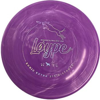 L&oslash;ype SONIC XTRA 215 DISTANCE Létající disk pro psy, fialová, velikost UNI