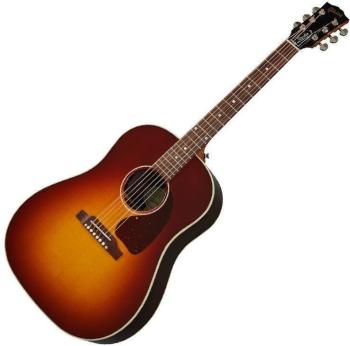 Gibson J-45 Studio RW Rosewood Burst Elektroakustická kytara Jumbo