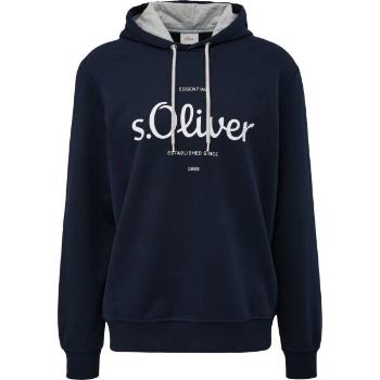 s.Oliver RL SWEATSHIRT NOOS Mikina s kapucí, tmavě modrá, velikost